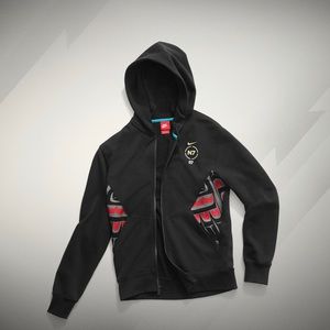 Nike N7 “Wings of the Raven” graphic hoodie Mens M